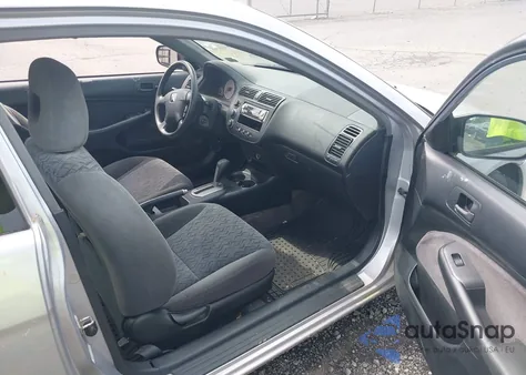 2001 Honda Civic Lx z USA, uszkodzony, nr VIN 1HGEM22501L071151